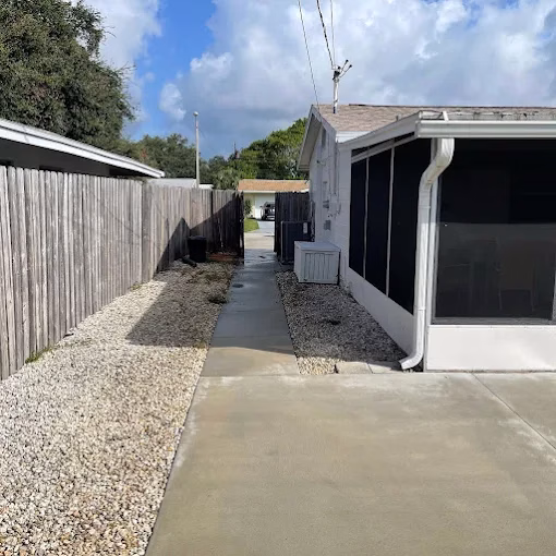Cleaned Fence in Clearwater